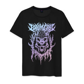 Мужская футболка хлопок с принтом BABYMETAL в Курске, 100% хлопок | прямой крой, круглый вырез горловины, длина до линии бедер, слегка спущенное плечо. | Тематика изображения на принте: babymetal | moametal | su metal | yuimetal | бэбимэтал | группы | каваий метал | метал | музыка