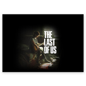 Поздравительная открытка с принтом THE LAST OF US в Курске, 100% бумага | плотность бумаги 280 г/м2, матовая, на обратной стороне линовка и место для марки
 | cicadas | fireflies | naughty dog | the last of us | the last of us part 2 | джоэл | последние из нас | цикады | элли