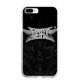 Чехол для iPhone 7Plus/8 Plus матовый с принтом BABYMETAL в Курске, Силикон | Область печати: задняя сторона чехла, без боковых панелей | babymetal | moametal | su metal | yuimetal | бэбимэтал | группы | каваий метал | метал | музыка