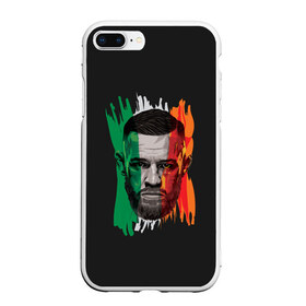 Чехол для iPhone 7Plus/8 Plus матовый с принтом Conor McGregor в Курске, Силикон | Область печати: задняя сторона чехла, без боковых панелей | champ | champion | conor | irish | king | mac | mcgregor | mma | mystic | notorious | ufc | боец | ирландия | конор | король | мак | макгрегор | мма | тони | хабиб | чемп | чемпион | юфс