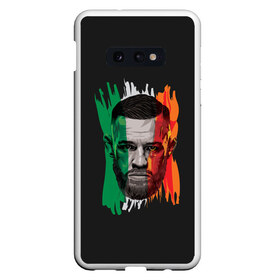 Чехол для Samsung S10E с принтом Conor McGregor в Курске, Силикон | Область печати: задняя сторона чехла, без боковых панелей | champ | champion | conor | irish | king | mac | mcgregor | mma | mystic | notorious | ufc | боец | ирландия | конор | король | мак | макгрегор | мма | тони | хабиб | чемп | чемпион | юфс