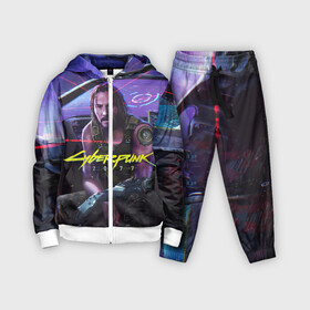 Детский костюм 3D с принтом CYBERPUNK 2077   КИАНУ в Курске,  |  | 2077 | cyber | cyberpunk | demon | glitch | keanu | logo | punk | reeves | samurai | symbol | team | trauma | глитч | демон | киану | кибер | киберпанк | клан | лого | логотип | огонь | панк | ривз | самурай | символ