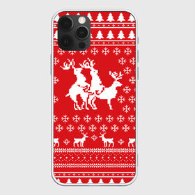 Чехол для iPhone 12 Pro Max с принтом СВИТЕР С ОЛЕНЯМИ в Курске, Силикон |  | christmas | new year | winter | дед мороз | зима | ирония | клауз | клаус | новый год | олени | подарки | рождество | санта | сарказм | свитер с оленями | снег