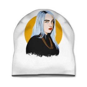 Шапка 3D с принтом Billie Eilish в Курске, 100% полиэстер | универсальный размер, печать по всей поверхности изделия | bad | billie | boy | boys | eilish | girl | girls | music | pop | rap | sad | trend | билли | грустно | девочка | девочки | девушка | мальчик | музыка | поп | рэп | тренд | эйлиш