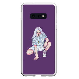 Чехол для Samsung S10E с принтом Billie Eilish в Курске, Силикон | Область печати: задняя сторона чехла, без боковых панелей | bad | billie | boy | boys | eilish | girl | girls | music | pop | rap | sad | trend | билли | грустно | девочка | девочки | девушка | мальчик | музыка | поп | рэп | тренд | эйлиш