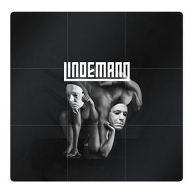 Магнитный плакат 3Х3 с принтом LINDEMANN в Курске, Полимерный материал с магнитным слоем | 9 деталей размером 9*9 см | Тематика изображения на принте: lindeman | lindemann | logo | music | pain | rammstein | rock | rumstein | till | группа | линдеман | линдеманн | лого | логотип | метал | музыка | пэйн | раммштайн | рамштаин | рамштайн | рок | символ | тилль