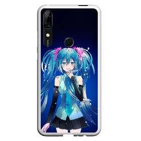 Чехол для Honor P Smart Z с принтом Hatsune Miku в Курске, Силикон | Область печати: задняя сторона чехла, без боковых панелей | anime | aquamarin | aquamarine | everlasting | hatsune | j pop | miku | projectdiva | singer | summer | vocaloid | аквамарин | аниме | вокалоид | мику | певица | хацуне | хацунэ