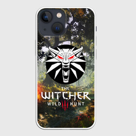 Чехол для iPhone 13 mini с принтом ВЕДЬМАК 3 в Курске,  |  | cd projekt red | ciri | game | geralt | geralt of rivia | gwynbleidd | the witcher | the witcher 3: wild hunt | ведьмак | ведьмак 3: дикая охота | геральт | геральт из ривии | цири | цирилла