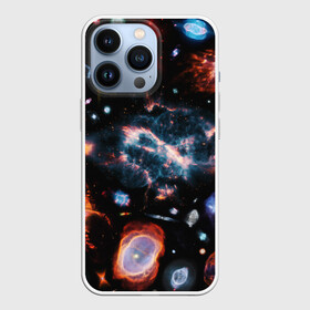 Чехол для iPhone 13 Pro с принтом КОСМОС в Курске,  |  | galaxy | nebula | space | star | абстракция | вселенная | галактика | звезда | звезды | космический | планеты