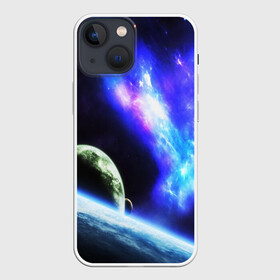 Чехол для iPhone 13 mini с принтом ЗЕМЛЯ в Курске,  |  | galaxy | nebula | space | star | абстракция | вселенная | галактика | звезда | звезды | космический | планеты