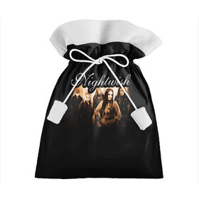 Подарочный 3D мешок с принтом Nightwish в Курске, 100% полиэстер | Размер: 29*39 см | Тематика изображения на принте: metal | nightwish | symphonic metal | tarja | tarja turunen | turunen | метал | найтвиш | симфоник метал | тарья | турунен