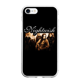 Чехол для iPhone 7/8 матовый с принтом Nightwish в Курске, Силикон | Область печати: задняя сторона чехла, без боковых панелей | metal | nightwish | symphonic metal | tarja | tarja turunen | turunen | метал | найтвиш | симфоник метал | тарья | турунен