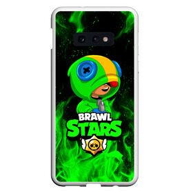 Чехол для Samsung S10E силиконовый с принтом BRAWL STARS LEON | ЛЕОН в Курске, Силикон | Область печати: задняя сторона чехла, без боковых панелей | Тематика изображения на принте: brawl stars | bull | colt | crow | leon | stars | берли | бо | брок | ворон | джесси | динамайк | дэррил | кольт | леон | мортис | нита | пайпер | пенни | поко | пэм | рикошет | спайк | фрэнк | шелли | эль примо