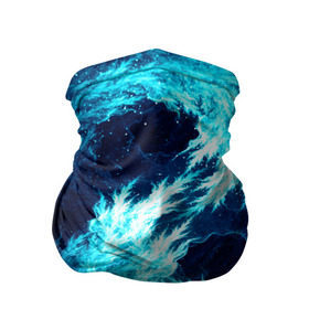 Бандана-труба 3D с принтом Abstract fractal blue flame в Курске, 100% полиэстер, ткань с особыми свойствами — Activecool | плотность 150‒180 г/м2; хорошо тянется, но сохраняет форму | Тематика изображения на принте: abstract | colors | dark | flame | fractal | space | абстракция | космос | краски | огонь | пламя | тёмный | фрактал