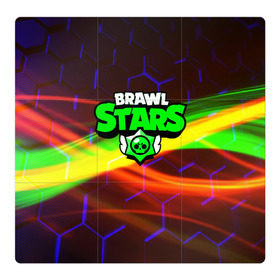 Магнитный плакат 3Х3 с принтом BRAWL STARS в Курске, Полимерный материал с магнитным слоем | 9 деталей размером 9*9 см | android | brawl stars | games | leon | mobile game | stars | игры | леон | мобильные игры
