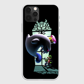 Чехол для iPhone 12 Pro Max с принтом Luigis Mansion в Курске, Силикон |  | Тематика изображения на принте: game | luigis mansion | mario | nintendo | видеоигра | игра | луиджи | марио | привидение | призрак