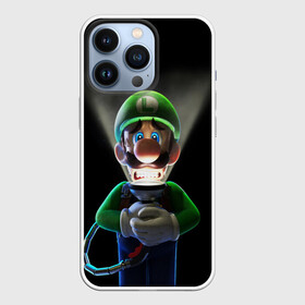 Чехол для iPhone 13 Pro с принтом Luigis Mansion в Курске,  |  | game | luigis mansion | mario | nintendo | видеоигра | игра | луиджи | марио | привидение | призрак