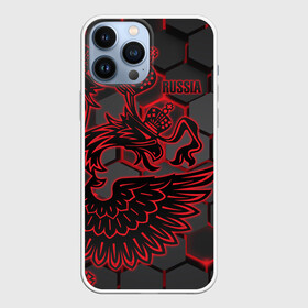 Чехол для iPhone 13 Pro Max с принтом RUSSIA Lifestyle в Курске,  |  | Тематика изображения на принте: aesthetic | collection | fashion | hybrid | original | pro | review | russia | sports | герб | орнамент | россия | рф | спорт | униформа | форма