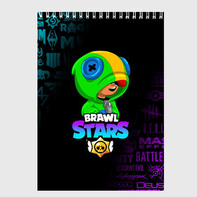 Скетчбук с принтом BRAWL STARS в Курске, 100% бумага
 | 48 листов, плотность листов — 100 г/м2, плотность картонной обложки — 250 г/м2. Листы скреплены сверху удобной пружинной спиралью | brawl stars | bull | colt | crow | leon | stars | берли | бо | брок | ворон | джесси | динамайк | дэррил | кольт | леон | мортис | нита | пайпер | пенни | поко | пэм | рикошет | спайк | фрэнк | шелли | эль примо