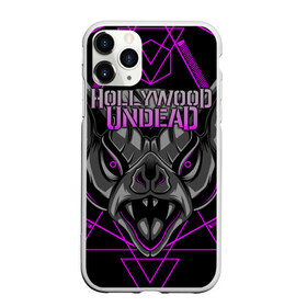 Чехол для iPhone 11 Pro матовый с принтом Hollywood Undead в Курске, Силикон |  | been | bloody nose | california | hell | lyrics | music | octone | official | psalms | records | rock | song | to | vevo | video | кранккор | метал | рэп рок | электроник