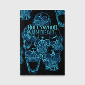 Обложка для паспорта матовая кожа с принтом Hollywood Undead в Курске, натуральная матовая кожа | размер 19,3 х 13,7 см; прозрачные пластиковые крепления | been | bloody nose | california | hell | lyrics | music | octone | official | psalms | records | rock | song | to | vevo | video | кранккор | метал | рэп рок | электроник