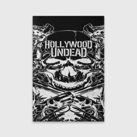 Обложка для паспорта матовая кожа с принтом Hollywood Undead в Курске, натуральная матовая кожа | размер 19,3 х 13,7 см; прозрачные пластиковые крепления | been | bloody nose | california | hell | lyrics | music | octone | official | psalms | records | rock | song | to | vevo | video | кранккор | метал | рэп рок | электроник