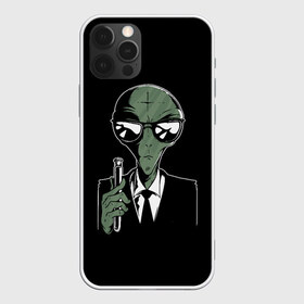 Чехол для iPhone 12 Pro Max с принтом Пришелец в Черном в Курске, Силикон |  | alien | men in black | ufo | инопланетяне | инопланетянин | люди в черном | нло | пришелец | пришельцы