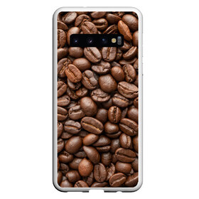 Чехол для Samsung Galaxy S10 с принтом Coffee в Курске, Силикон | Область печати: задняя сторона чехла, без боковых панелей | Тематика изображения на принте: cofe | coffe | coffee | кофе | кофеин