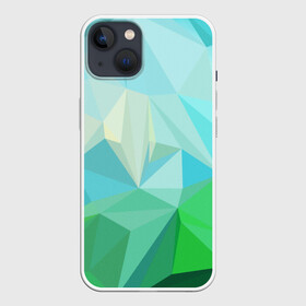 Чехол для iPhone 13 с принтом GEOMETRY в Курске,  |  | abstract | abstraction | color | geometry | paitnt | polygon | polygonal | psy | абстракция | геометрия | краски | неоновые | полигоны | психоделика