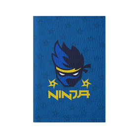 Обложка для паспорта матовая кожа с принтом FORTNITE NINJA в Курске, натуральная матовая кожа | размер 19,3 х 13,7 см; прозрачные пластиковые крепления | fnchap2 | fortnite | fortnite 2 | fortnite x | marshmello | ninja | ninja hyper streamer | ninja streamer | streamer | tyler blevins | маршмелло | ниндзя | фортнайт | фортнайт 2 | фортнайт глава 2