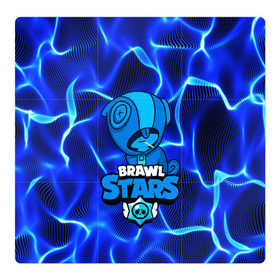 Магнитный плакат 3Х3 с принтом BRAWL STARS LEON в Курске, Полимерный материал с магнитным слоем | 9 деталей размером 9*9 см | android | brawl stars | games | leon | mobile | stars | игры | леон | мобильные игры