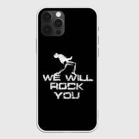 Чехол для iPhone 12 Pro Max с принтом Queen We Will Rock You в Курске, Силикон |  | bohemian | brian | freddie | may | mercury | queen | rhapsody | roger | taylor | богемная | богемская | брайан | джон | королева | меркьюри | мэй | рапсодия | роджер | тейлор | фредди