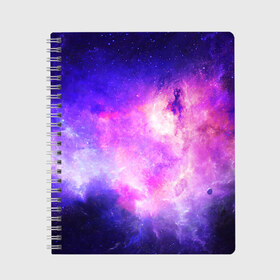 Тетрадь с принтом КОСМИЧЕСКИЕ КРАСКИ в Курске, 100% бумага | 48 листов, плотность листов — 60 г/м2, плотность картонной обложки — 250 г/м2. Листы скреплены сбоку удобной пружинной спиралью. Уголки страниц и обложки скругленные. Цвет линий — светло-серый
 | galaxy | nasa | nebula | space | star | абстракция | вселенная | галактика | звезда | звезды | космический | наса | огонь | планеты