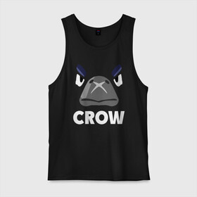 Мужская майка хлопок с принтом Brawl Stars CROW в Курске, 100% хлопок |  | brawl | brawl stars | crow | leon | stars | бравл | бравл старс | браво старс | ворон | ворона | игра | компьютерная | костюм | кофта | кров | леон | онлайн | старс