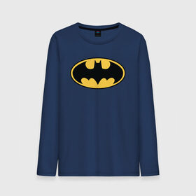 Мужской лонгслив хлопок с принтом Batman logo в Курске, 100% хлопок |  | bat man | batman | batman comics | caped crusader | comics | dark knight | бетмен | брюс уэйн | бэт мен | бэтмен | тёмный рыцарь