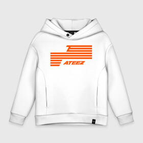 Детское худи Oversize хлопок с принтом Ateez в Курске, френч-терри — 70% хлопок, 30% полиэстер. Мягкий теплый начес внутри —100% хлопок | боковые карманы, эластичные манжеты и нижняя кромка, капюшон на магнитной кнопке | ateez | atiny | destiny | k pop | kpop | kq fellaz | атеез | атез | атэз | ёсан | к поп | кпоп | минки | сан | сонхва | тин поп | уён | хонджун | чонхо | эйтиз | эйтини | юнхо