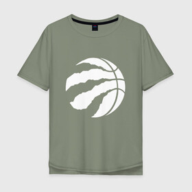 Мужская футболка хлопок Oversize с принтом Toronto Raptors W в Курске, 100% хлопок | свободный крой, круглый ворот, “спинка” длиннее передней части | Тематика изображения на принте: nba | raptors | toronto | toronto raptors | баскетбол | нба | рэпторс | торонто | торонто рэпторс