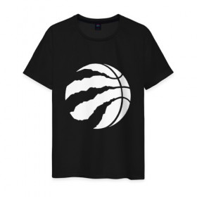 Мужская футболка хлопок с принтом Toronto Raptors W в Курске, 100% хлопок | прямой крой, круглый вырез горловины, длина до линии бедер, слегка спущенное плечо. | Тематика изображения на принте: nba | raptors | toronto | toronto raptors | баскетбол | нба | рэпторс | торонто | торонто рэпторс