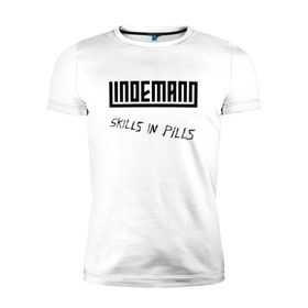 Мужская футболка премиум с принтом LINDEMANN в Курске, 92% хлопок, 8% лайкра | приталенный силуэт, круглый вырез ворота, длина до линии бедра, короткий рукав | 