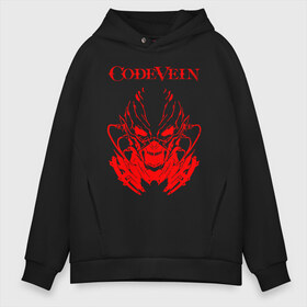 Мужское худи Oversize хлопок с принтом CODE VEIN в Курске, френч-терри — 70% хлопок, 30% полиэстер. Мягкий теплый начес внутри —100% хлопок | боковые карманы, эластичные манжеты и нижняя кромка, капюшон на магнитной кнопке | anime | code vein | io | louis | mia | oliver | аниме | джек | дэвис. | ева | ио | карен | коко | луи | мия карнштейн | оливер | рин