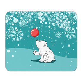 Коврик для мышки прямоугольный с принтом North bear в Курске, натуральный каучук | размер 230 х 185 мм; запечатка лицевой стороны | Тематика изображения на принте: happy new year | santa | дед мороз | каникулы | мороз | новогодний свитер | новый год | оливье | праздник | рождество | санта клаус | свитер новогодний | снег | снегурочка | снежинки