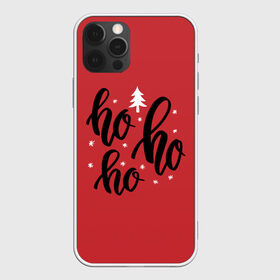 Чехол для iPhone 12 Pro Max с принтом Ho-ho-ho в Курске, Силикон |  | happy new year | santa | дед мороз | каникулы | мороз | новогодний свитер | новый год | оливье | праздник | рождество | санта клаус | свитер новогодний | снег | снегурочка | снежинки