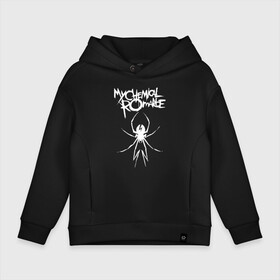 Детское худи Oversize хлопок с принтом My Chemical Romance в Курске, френч-терри — 70% хлопок, 30% полиэстер. Мягкий теплый начес внутри —100% хлопок | боковые карманы, эластичные манжеты и нижняя кромка, капюшон на магнитной кнопке | Тематика изображения на принте: gerard way | mcr | my chemical romance | альтернативный | группа | джерард уэй | май кемикал романс | мкр | мой химический роман | мхр | мцр | панк | поп | поппанк | рок | рэй торо