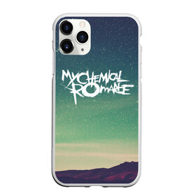 Чехол для iPhone 11 Pro Max матовый с принтом My Chemical Romance в Курске, Силикон |  | 