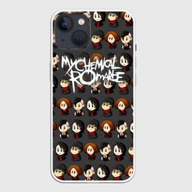 Чехол для iPhone 13 с принтом My Chemical Romance в Курске,  |  | gerard way | mcr | my chemical romance | альтернативный | группа | джерард уэй | май кемикал романс | мкр | мой химический роман | мхр | мцр | панк | поп | поппанк | рок | рэй торо