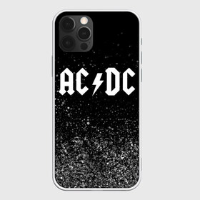 Чехол для iPhone 12 Pro Max с принтом AC DC в Курске, Силикон |  | Тематика изображения на принте: ac | ac dc | dc | music | rock