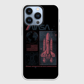 Чехол для iPhone 13 Pro с принтом Nasa в Курске,  |  | mars | nasa | space | галактика | земля | илон | инопланетяне | инопланетянин | картинка | картинки | космонавт | космос | луна | марс | маск | мода | надпись | наса | планета | планеты | тренды