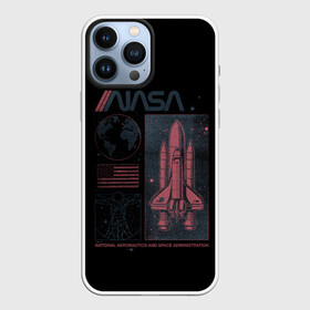 Чехол для iPhone 13 Pro Max с принтом Nasa в Курске,  |  | Тематика изображения на принте: mars | nasa | space | галактика | земля | илон | инопланетяне | инопланетянин | картинка | картинки | космонавт | космос | луна | марс | маск | мода | надпись | наса | планета | планеты | тренды