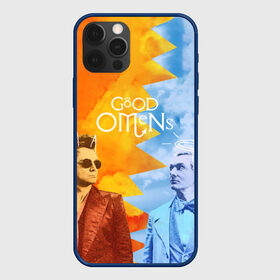 Чехол для iPhone 12 Pro с принтом Good Omens в Курске, силикон | область печати: задняя сторона чехла, без боковых панелей | aziraphale | crowley | david | demon | good | omens | pratchett | tennant | terry | азирафаэль | ангел | благие | демон | дэвид | знамения | кроули | майкл шин | пратчетт | теннант | терри