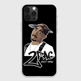 Чехол для iPhone 12 Pro Max с принтом 2pac в Курске, Силикон |  | 2pac | changes | nigga | oldschool | pac | rap | нигга | олдскулл | пак | рэп | тупак